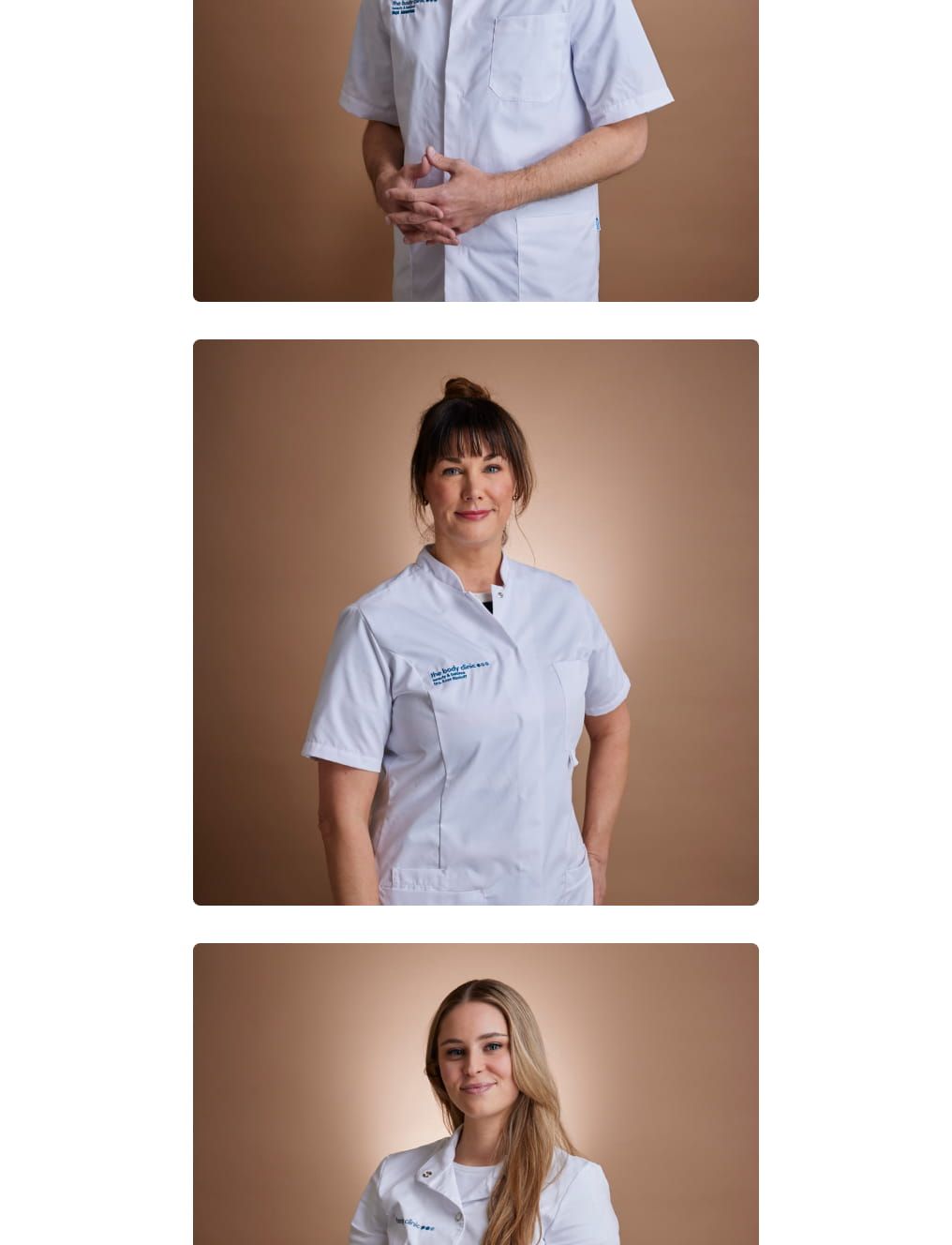 The Body Clinic: teamfoto