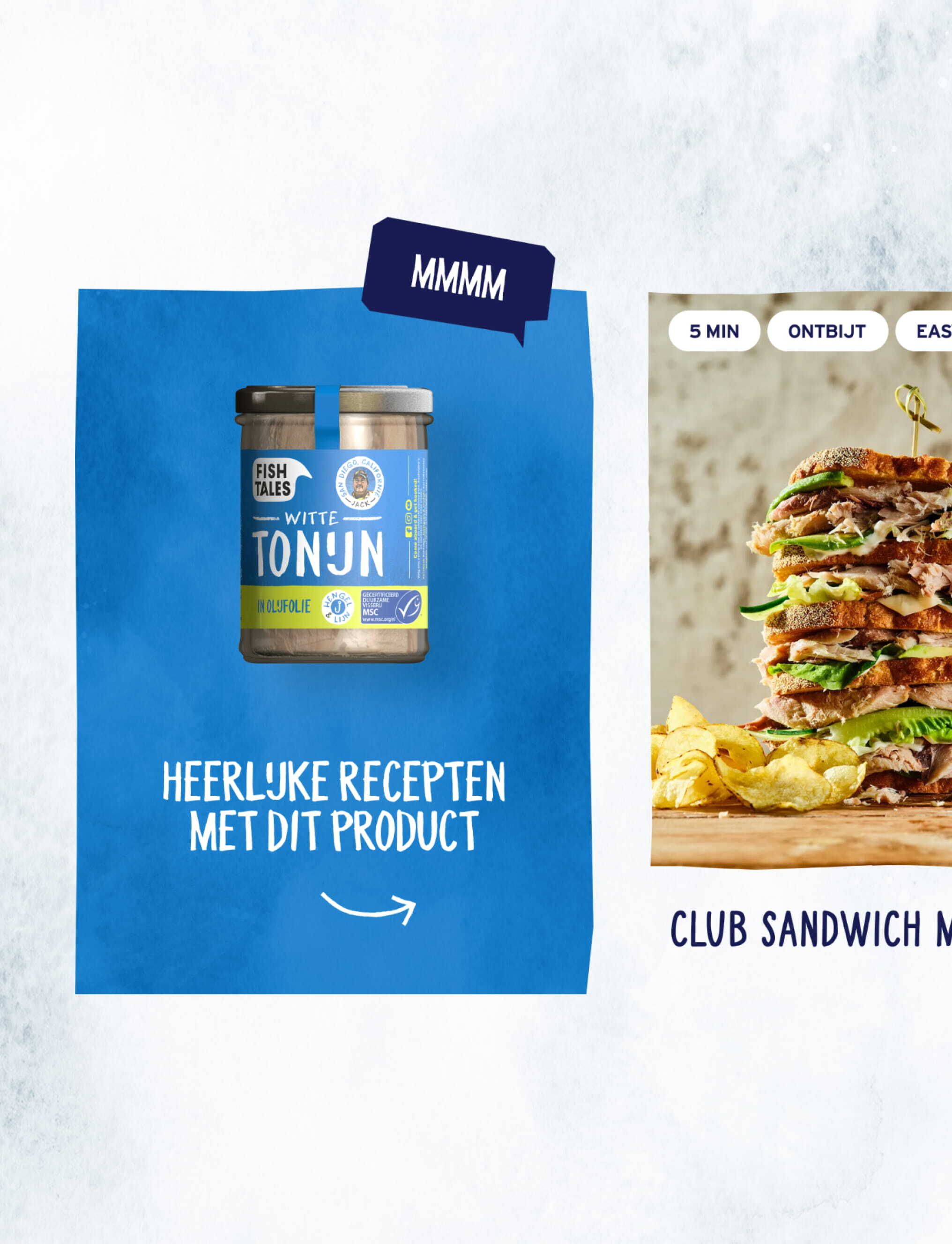 Fish Tales: productpagina met recept